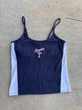 Texas Rangers Embroidered Color Block Cami